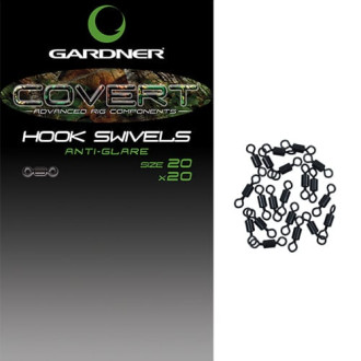 Obratlíky Gardner Covert Rolling Swivels 20ks