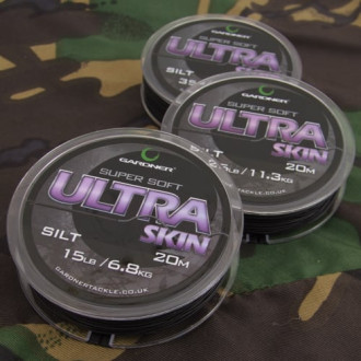 Splétaná šňůra Gardner Ultra Skin šedá 20m