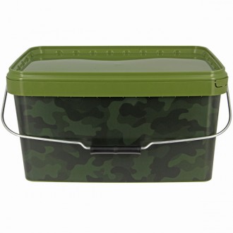 Kbelík NGT Square Camo Bucket