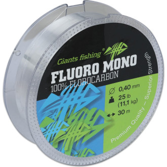 Návazcový vlasec Giants Fishing 100% Fluorocarbon 30m