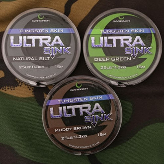 Splétaná šnůra Gardner Ultra Sink Tungsten 15m