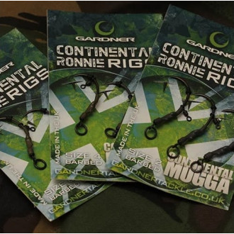 Montáž Gardner Continental Ronnie Rig s protihrotem 3ks