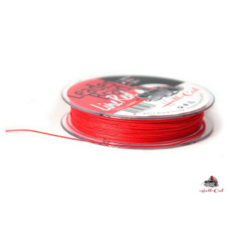 Splétaná návazcová šňůra Hell-Cat Leader Braid Line Red 20m