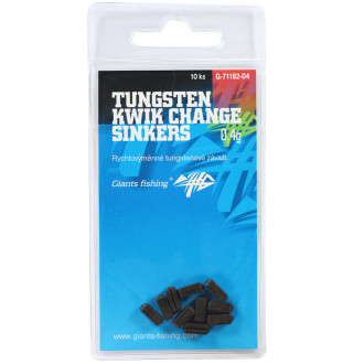 Rychlovýměnná těžítka Giants Fishing Tungsten Kwik Change Sinkers 10ks
