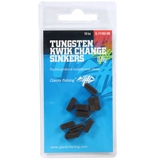 Rychlovýměnná těžítka Giants Fishing Tungsten Kwik Change Sinkers 10ks