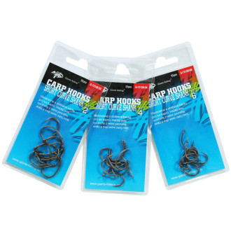 Háček s očkem Giants Fishing Short Curve Shank 10ks