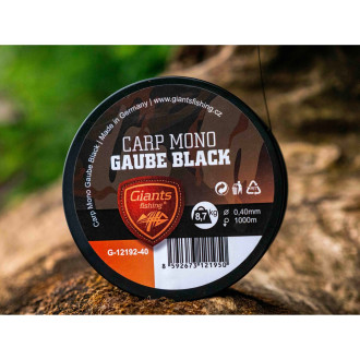 Vlasec Giants Fishing Carp Mono Gaube Black 1200m