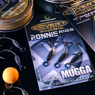 Montáž Gardner Tungsten Ronnie Rig s protihrotem 3ks