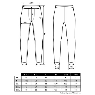 Termoprádlo komplet Giants Fishing Thermal set Deluxe