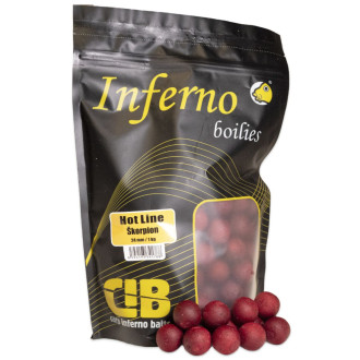 Boilies Carp Inferno Hot Line Škorpion 1kg