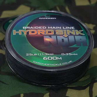 Splétaná šňůra Gardner Hydro-Sink Noir 600m