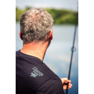 Pánské tričko Giants Fishing Rybář s kaprem modré