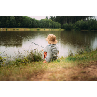 Dětské tričko Giants Fishing šedé Kapřík