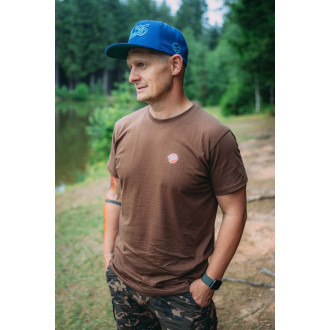 Tričko Giants Fishing pánské hnědé Rak
