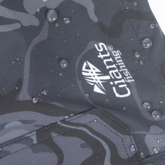 Kraťasy Giants Fishing Shorts Quick Dry UV50+Camo Grey