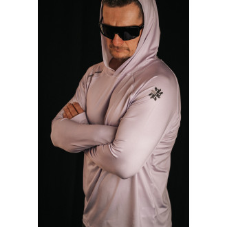 Funkční tričko s dlouhým rukávem Giants Fishing UV50+Hoodie Purple