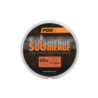 Splétaná šňůra Fox Submerge High Visual Sinking Braid 25lb  600m