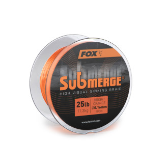 Splétaná šňůra Fox Submerge High Visual Sinking Braid 25lb  600m