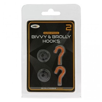 Magnetický háček NGT Bivvy & Brolly Hooks 2ks