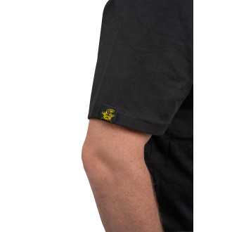 Tričko BlackCat Logo Black T-Shirt