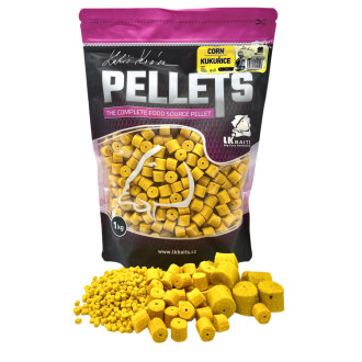 Kukuřičné pelety LK Baits Corn Pellets 1kg