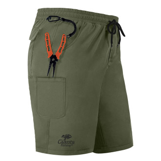 Kraťasy Giants Fishing Shorts Quick Dry UV50+Olive Green