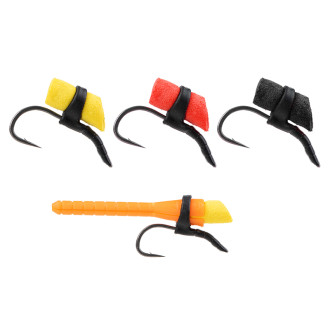 Pěnové válečky Fox Edges Zig Aligna Kit XL 10mm Multi Foam kit(žlutá, červená a černá)