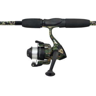 Přívlačový prut s navijákem FD Mitchell Tanager Camo II Spin 2,10m 7-20g