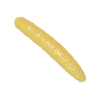 Gumová nástraha Revol Baits Larva příchuť česnek-sýr 50mm 10ks