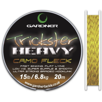 Návazcová šňůra Gardner Trickster Heavy Green 20m