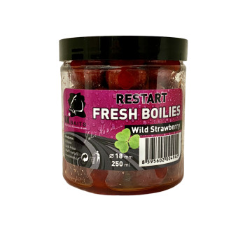Boilie LK Baits Fresh Restart Wild Strawberry 14mm 150ml