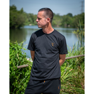 Tričko Fox Classic T - Black & Orange