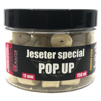 Pop-Up LK Baits Pellets Jeseter Special Cheese Fish 12mm 150ml
