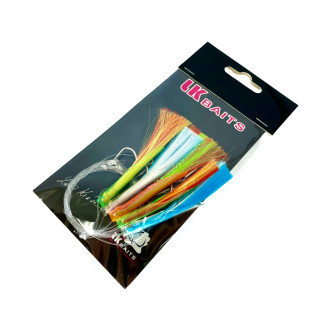 Návazec na moře s peřím LK Baits 1/0 0,60/0,45mm