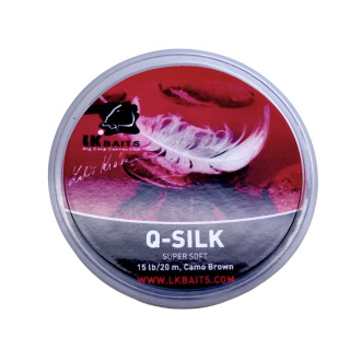 Návazcová šňůrka LK Baits Q – Silk Camo Brown 20m