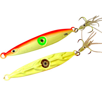 Pilker LK Baits Led Eye Orange Glow