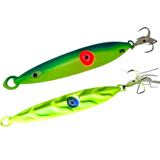Pilker LK Baits Led Eye Green Glow