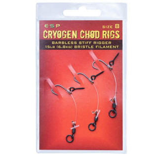 Hotové návazce ESP Cryogen Chod Rig Barbless
