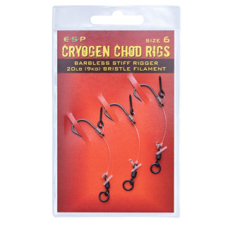 Hotové návazce ESP Cryogen Chod Rig Barbless