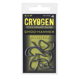 Háčky ESP bez protihrotu  Chod-Hammer Cryogen Barbless