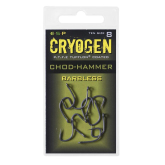 Háčky ESP bez protihrotu  Chod-Hammer Cryogen Barbless