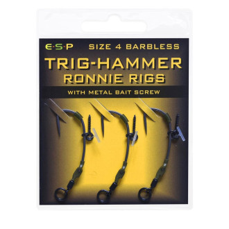 Návazce ESP Trig Hammer Ronnie Rig Barbless