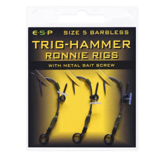 Návazce ESP Trig Hammer Ronnie Rig Barbless