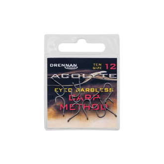 HáčkyDrennan  Acolyte Carp Method Barbless 10ks