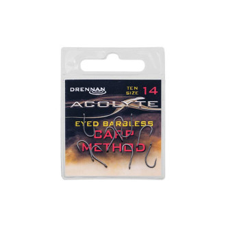 HáčkyDrennan  Acolyte Carp Method Barbless 10ks