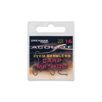 HáčkyDrennan  Acolyte Carp Method Barbless 10ks