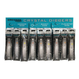 Navázaná udička Drennan Crystal Dibber Hooker Rigs