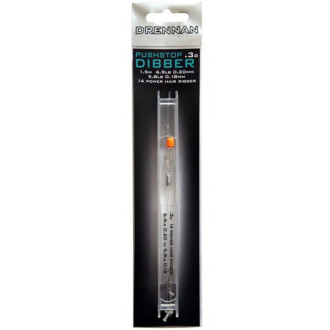 Navázaná udička Drennan Crystal Dibber Pushstop Rigs
