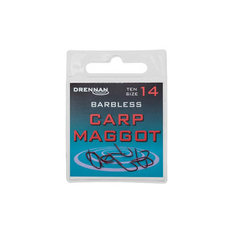 Háčky Drennan bez protihrotu Carp Maggot Barbless 10ks