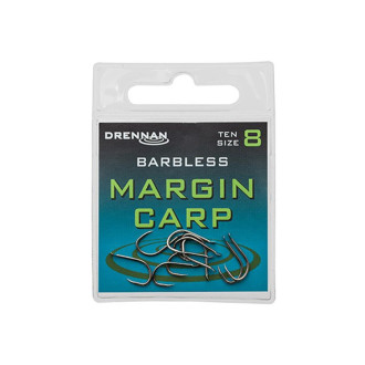 Háčky Drennan bez protihrotu Margin Carp Barbless 10ks